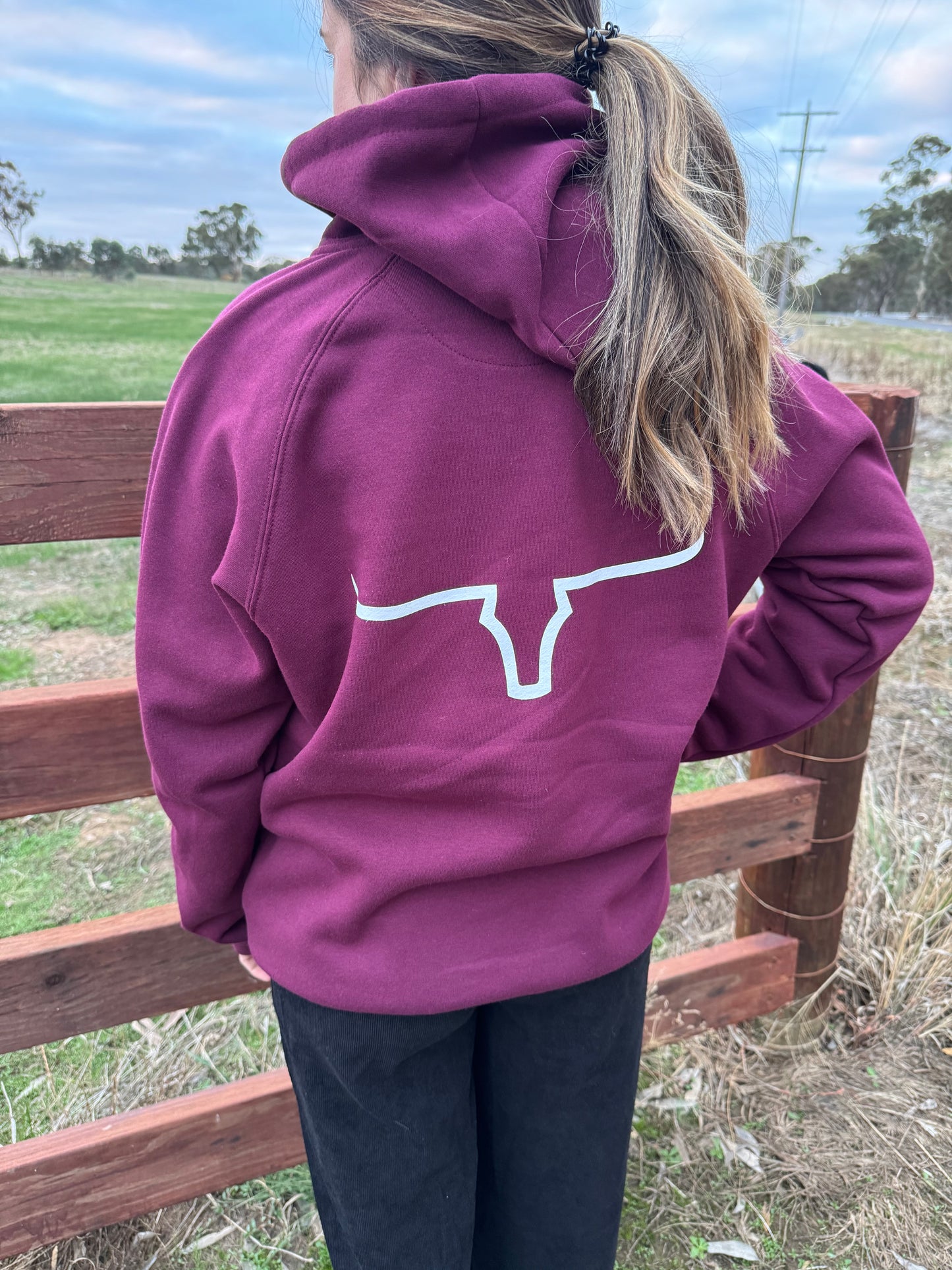 Timor Maroon Hoodie