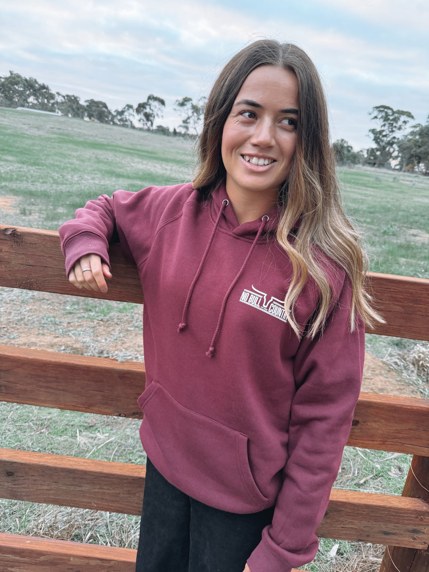 Timor Maroon Hoodie