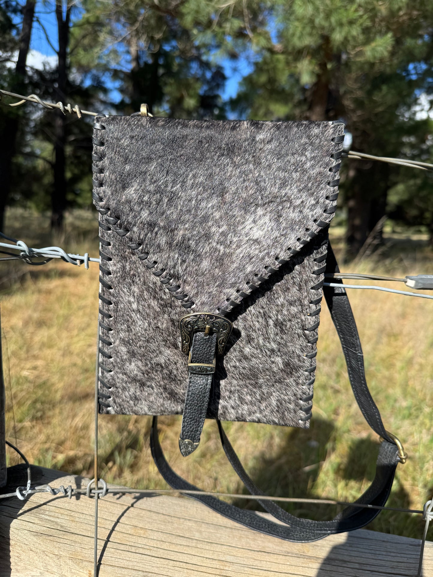Baylee Crossbody Bag Grey/Black SB777
