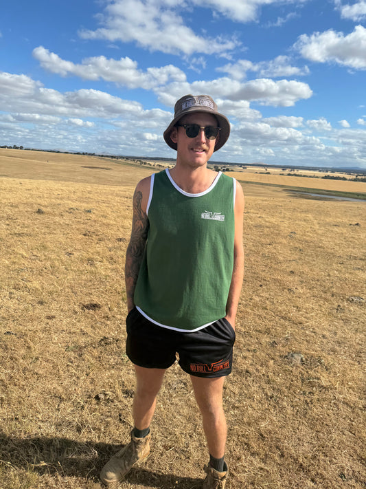 NBC Green Shearing Singlet