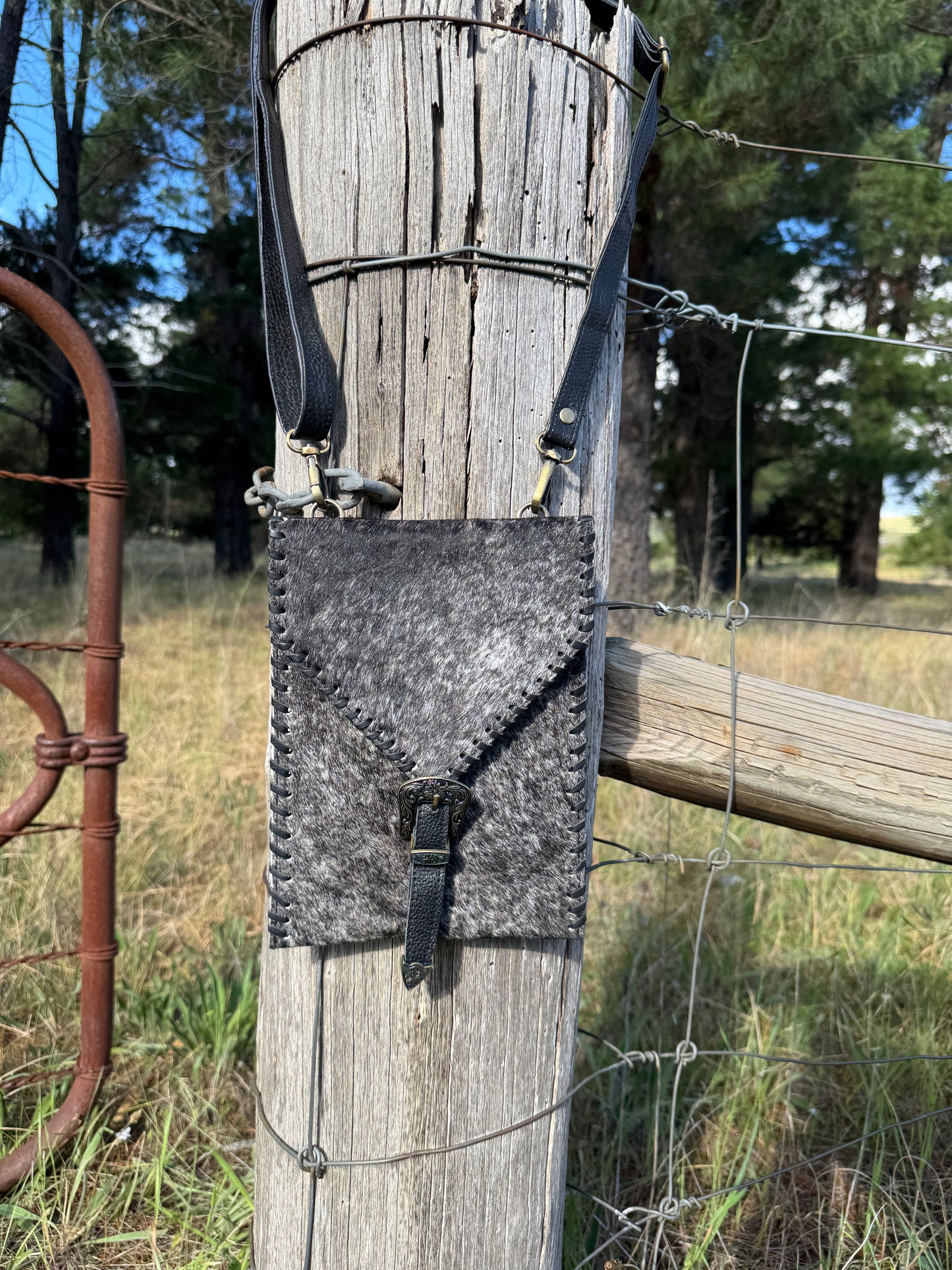 Baylee Crossbody Bag Grey/Black SB777