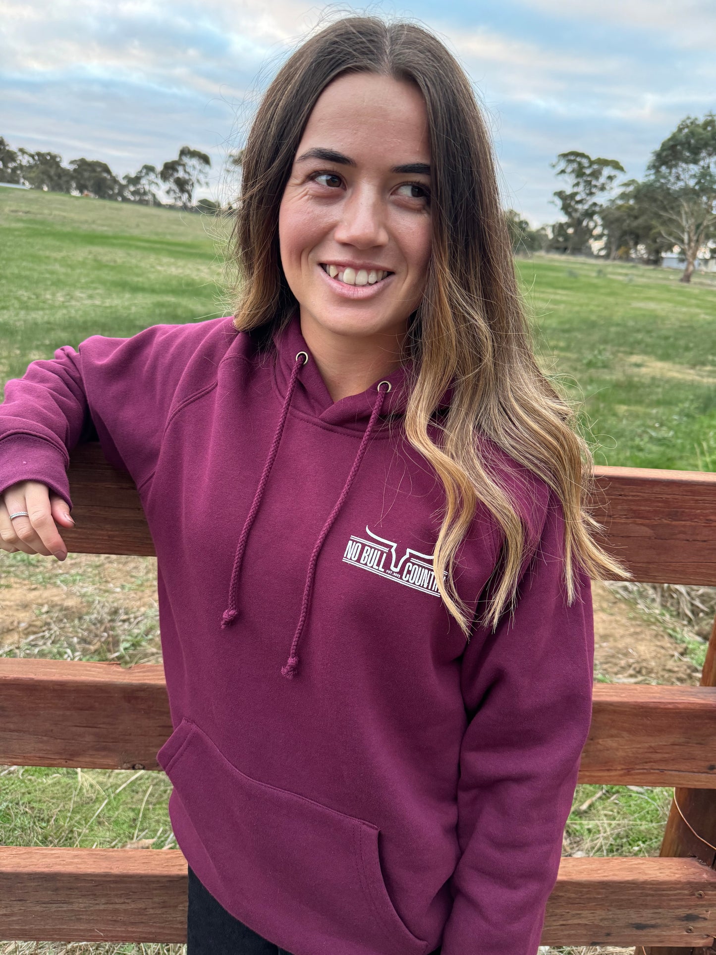 Timor Maroon Hoodie