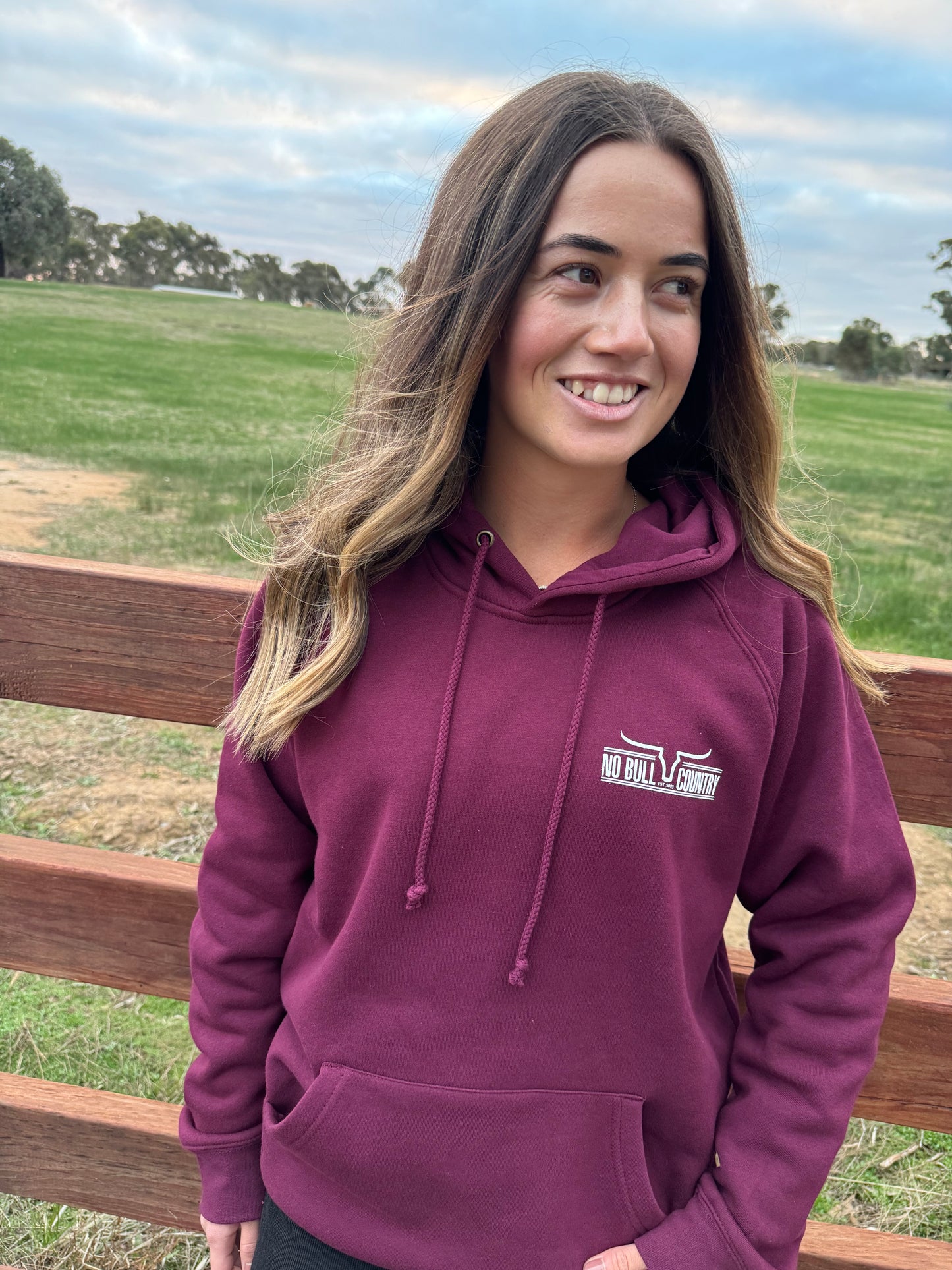 Timor Maroon Hoodie