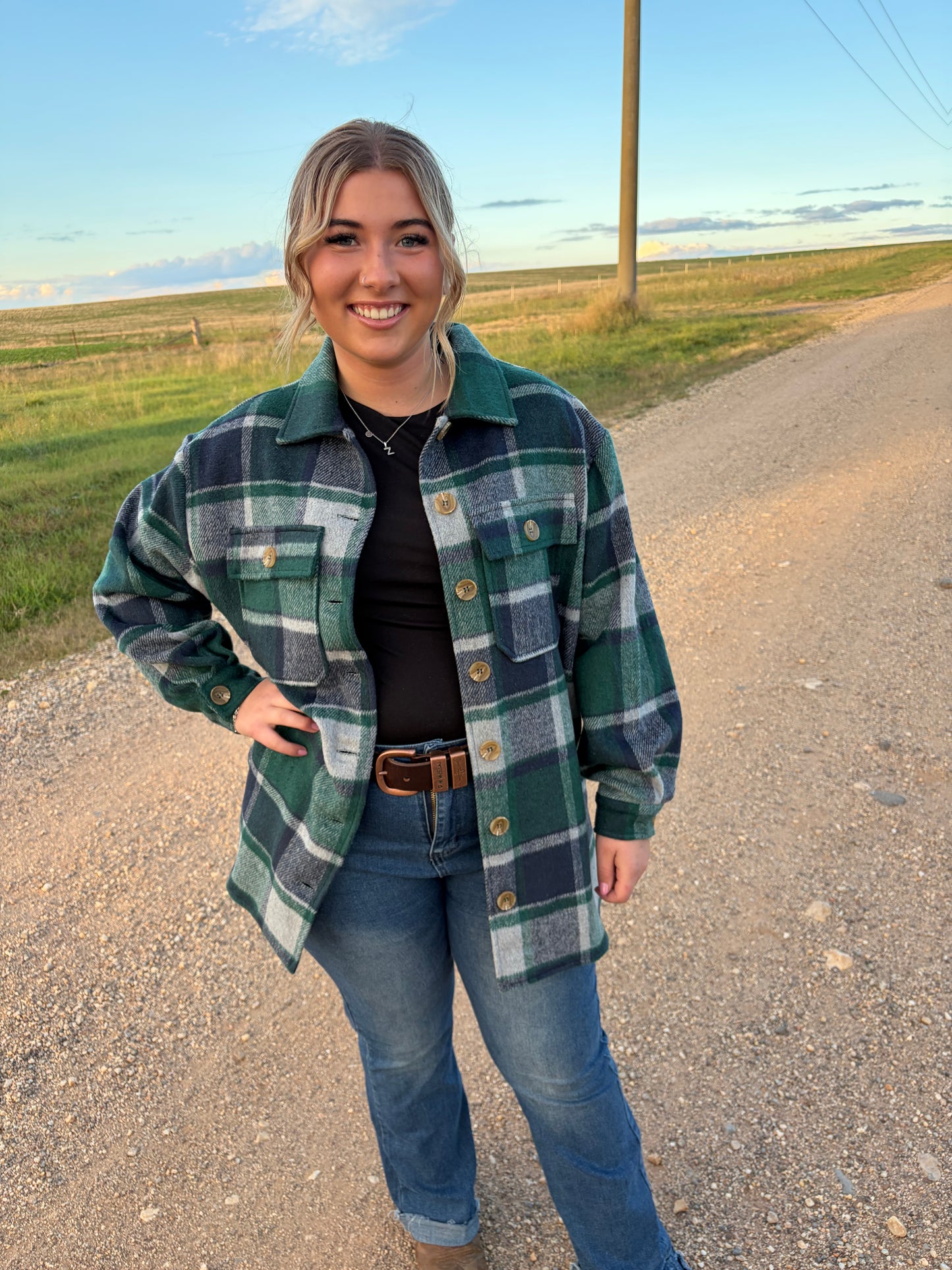 Emmy Green Shacket
