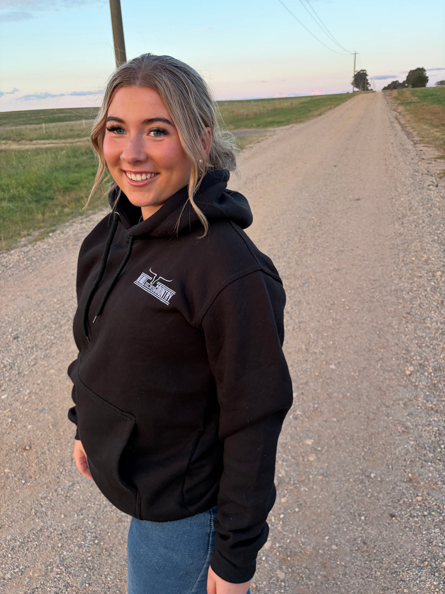 Lenny No Bull Country Hoodie - Black