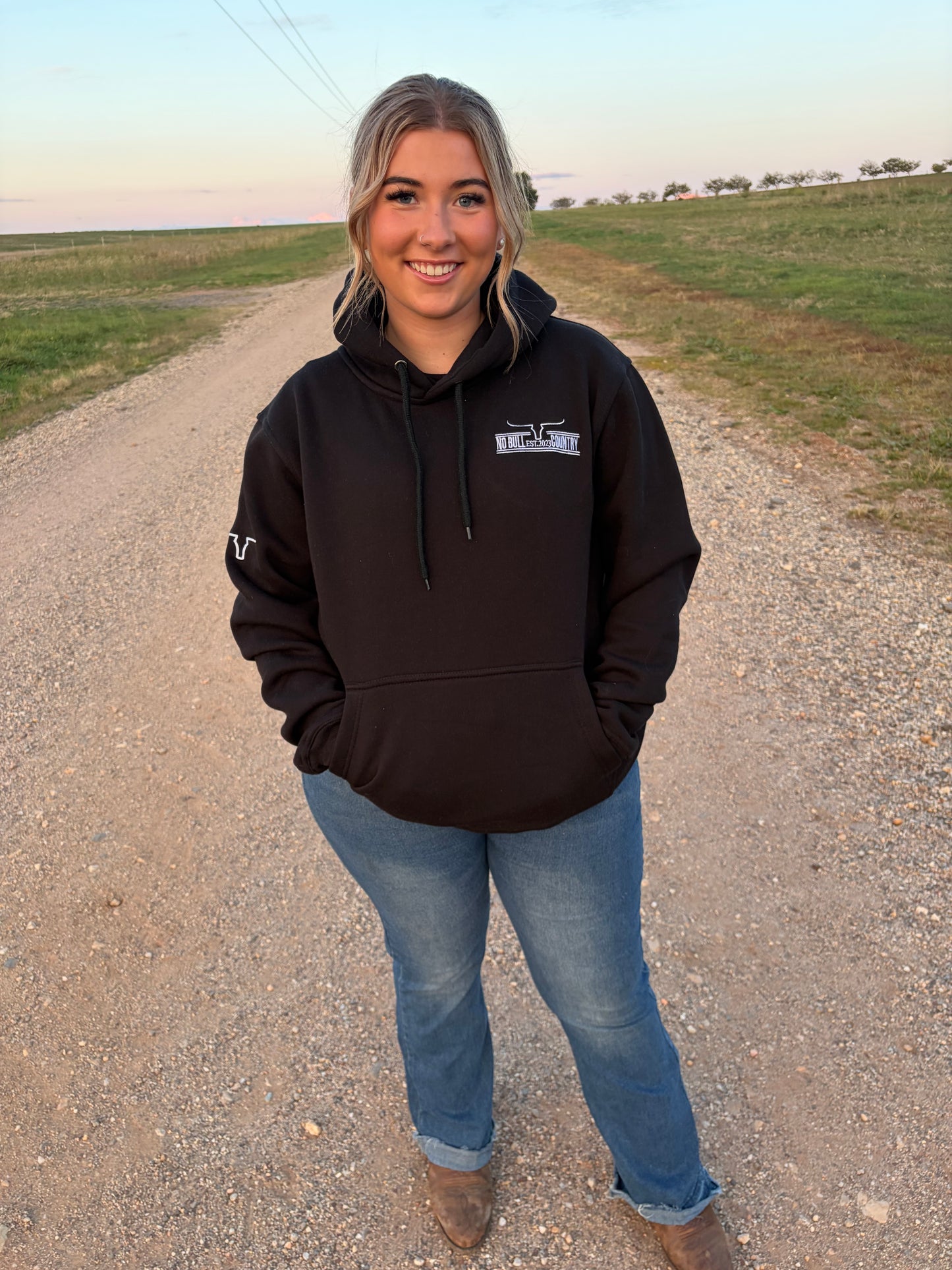 Lenny No Bull Country Hoodie - Black