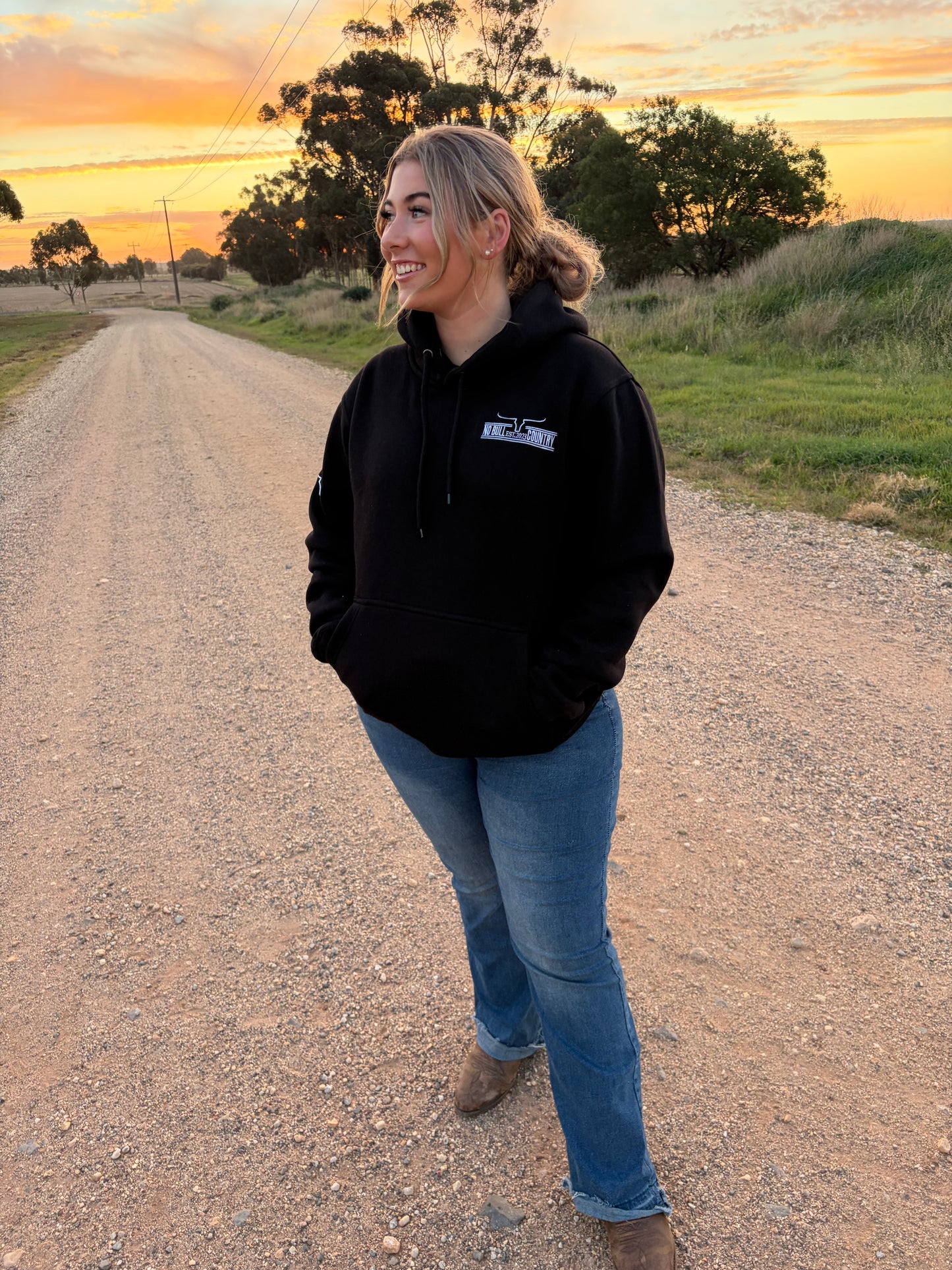 Lenny No Bull Country Hoodie - Black