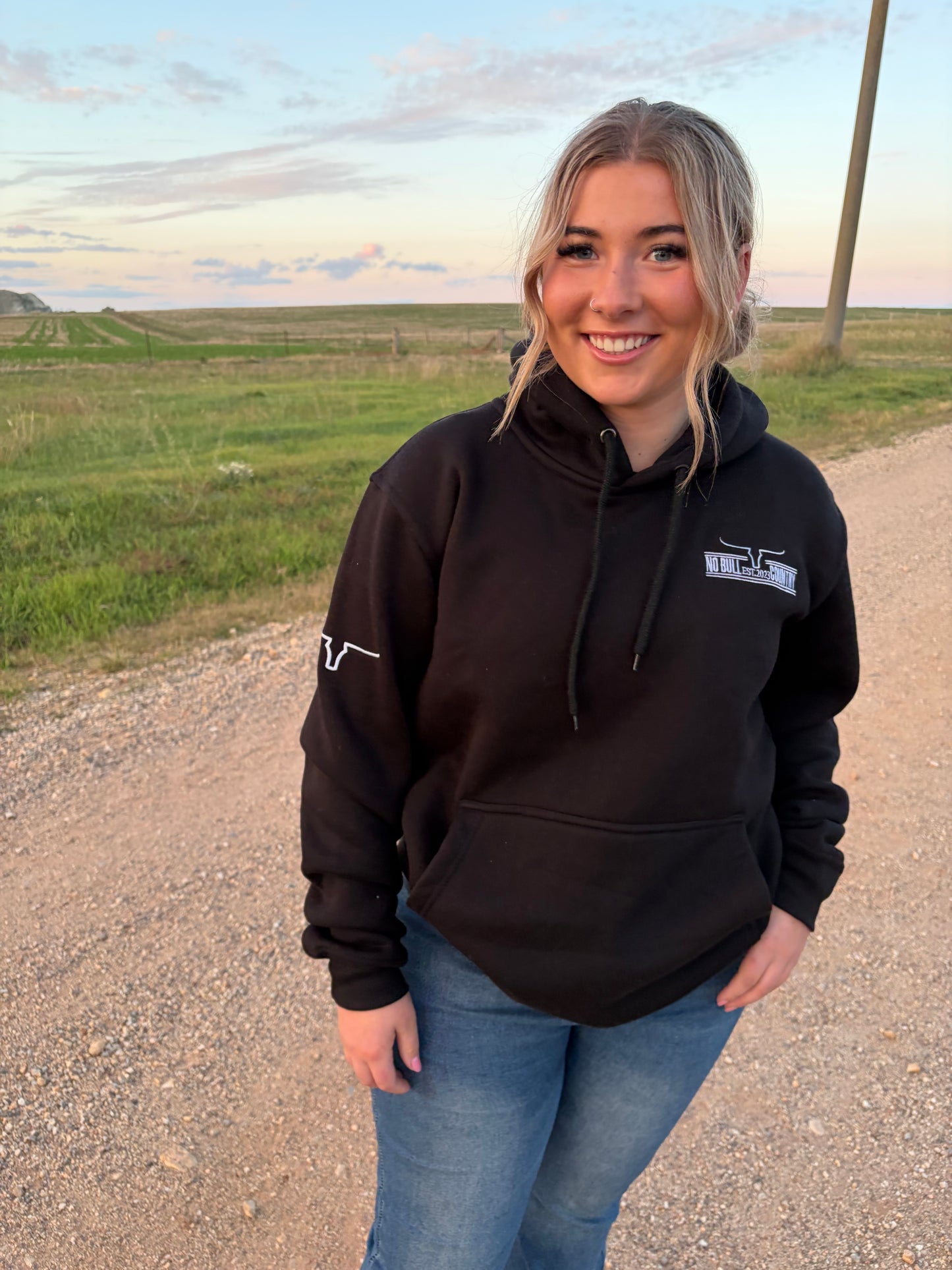 Lenny No Bull Country Hoodie - Black