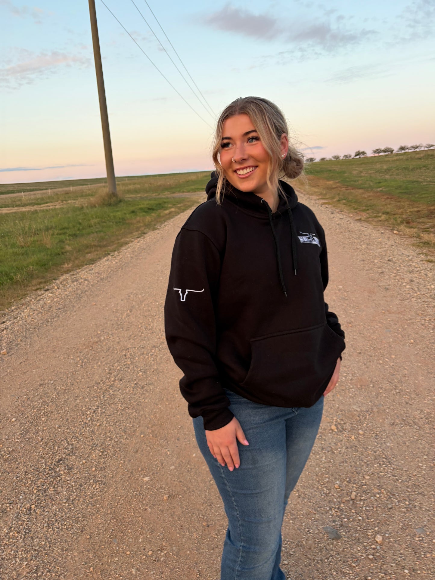 Lenny No Bull Country Hoodie - Black