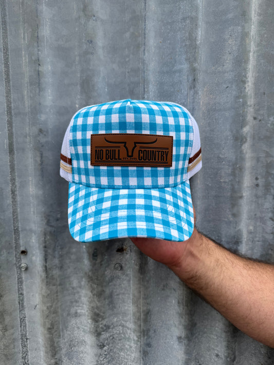 DONOVAN TRUCKER CAP AQUA