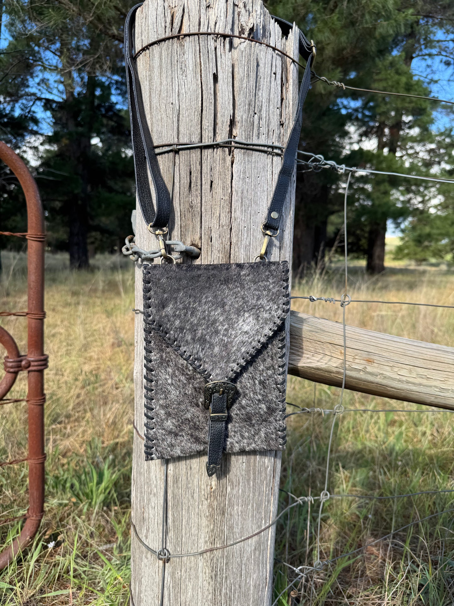 Baylee Crossbody Bag Grey/Black SB777