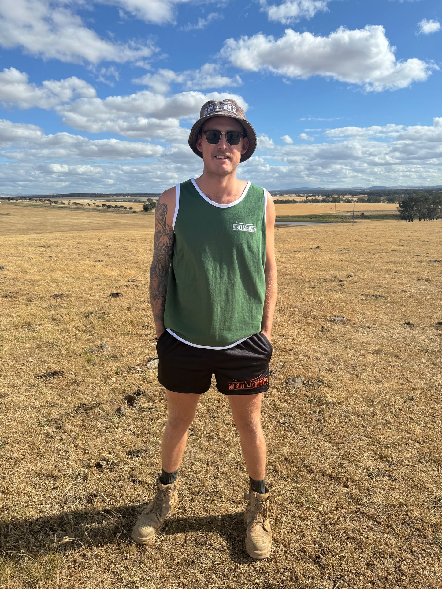 Moolort Footy Shorts Black