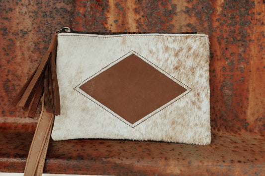 Stevie Cowhide Clutch - Style 180